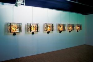 beauty in plastic, 6 harzblöcke, pasinger fabrik, münchen, 2001