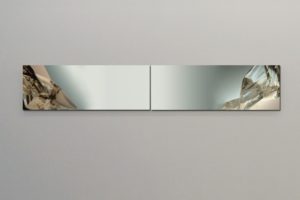 cliffs (gray), auflage 3+1 ap, laserchrome auf aluminium-dibond mit diasec face, 2010