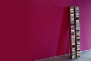 shades of gray I+II , chrom-leuchtkästen und wandfarbe, licht am main, luminale, frankfurt, 2006