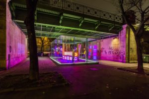  replaced light flow, kubus export - der transparente raum, vienna art week, kuratiert michaela stock, wien, 2013