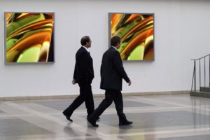 macro landscape, edelstahl-leuchtkästen laserchrome grossdiapositiv, e-on regensburg, 2004