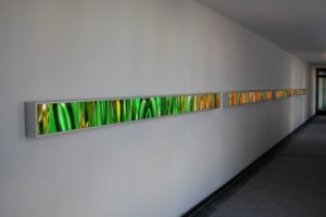 light and colour, aluminium-leuchtkästen laserchrome grossdiapositiv, objekt am burghauser-tor, neuötting, 2003