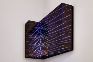  angle view, led’s computergesteuert metall plexiglas spiegel, 2015