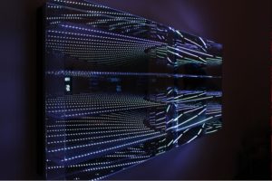 beyond light „lines“, metall spiegel plexiglas led licht, bildrecht, wien, 2015