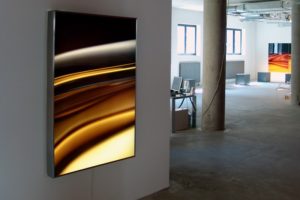 transmutation, edelstahl-leuchtkasten laserchrome grossdiapositiv, licht am main, luminale, frankfurt, 2006