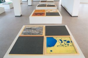 memory, 40 teile mixed media, stadtmuseum waldkraiburg, 1995