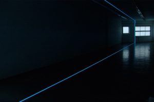 balance, leuchtfolie und inverter, kunstverein ravensburg, 2004