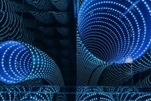 double view, plexiglas spiegel led farbwechsel, luminale frankfurt, bestregarts, 2012