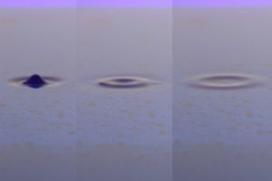 the very best...(detailansicht), neon blau plexiglas edelstahl poliert silikonöl blau, galerie benden & klimczak, köln, 2008