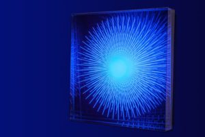  explosion, metall spiegel plexiglas led computergesteuert, ankauf mak museum für angewandte kunst, köln, 2015